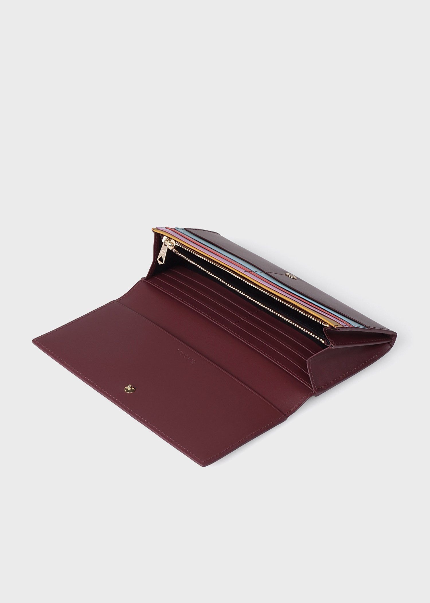 スワールカットカードレイヤー長財布