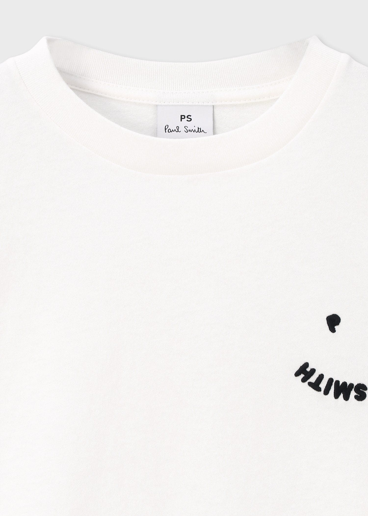 ウィメンズ "Happy" クロップド 半袖Tシャツ