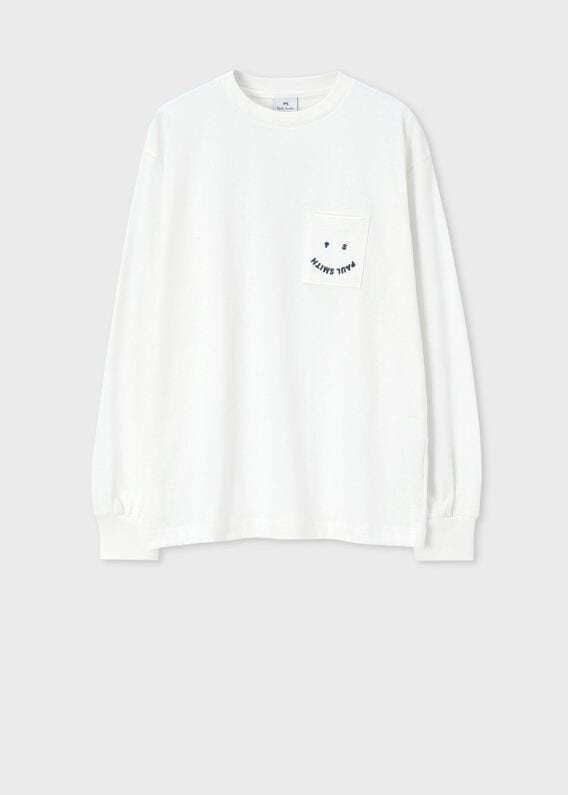 Paul Smith JUNIOR PS HAPPYハーフジッププルオーバー Paul Smith JUNIOR（ポールスミスジュニア）の「PS HAPPY ハーフ