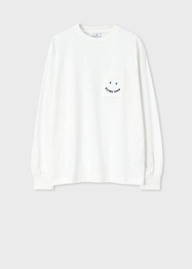 ウィメンズ "Happy" ロングスリーブTシャツ