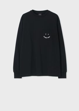 ウィメンズ "Happy" ロングスリーブTシャツ