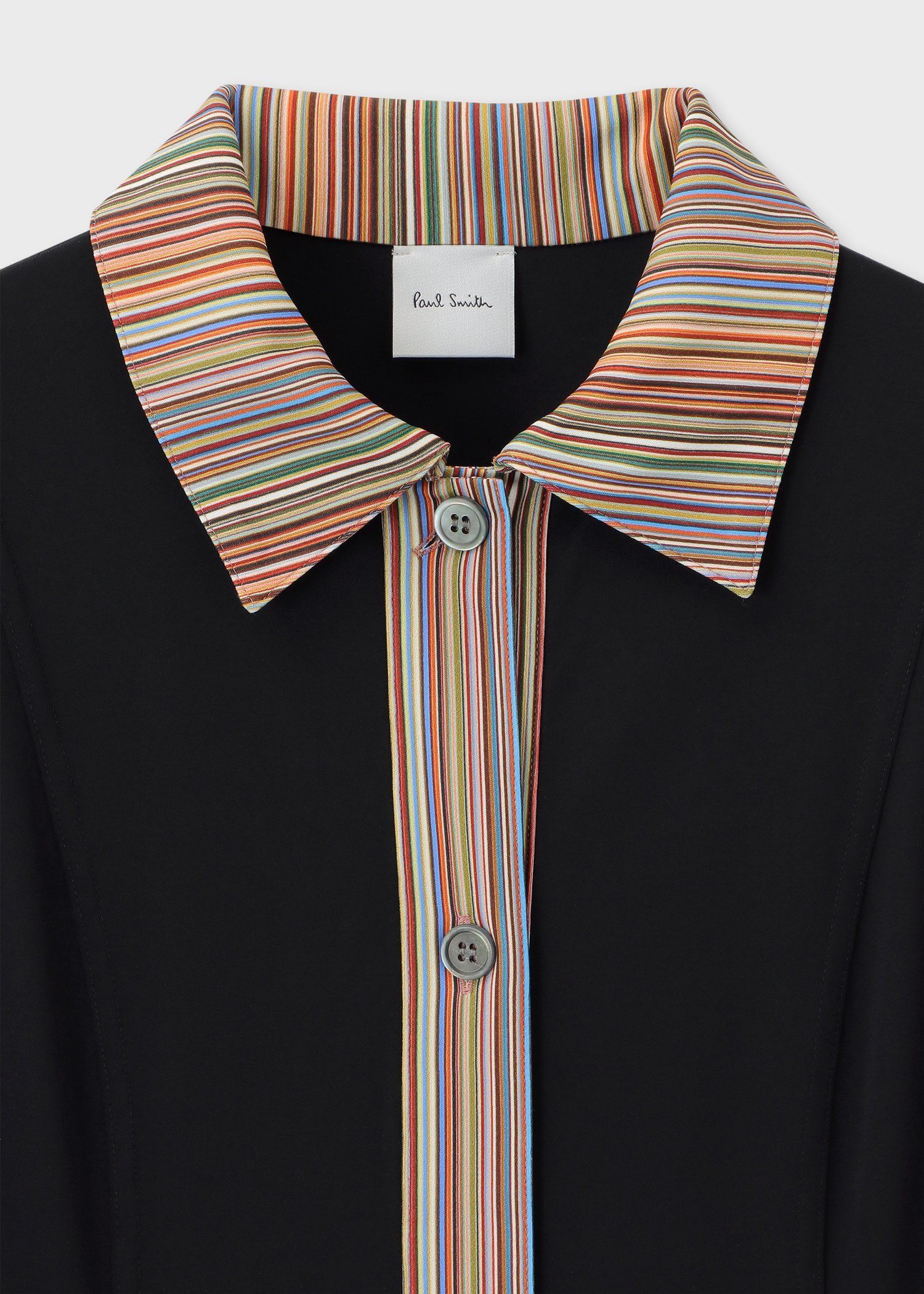 ウィメンズ "Signature Stripe" ロング シャツワンピース