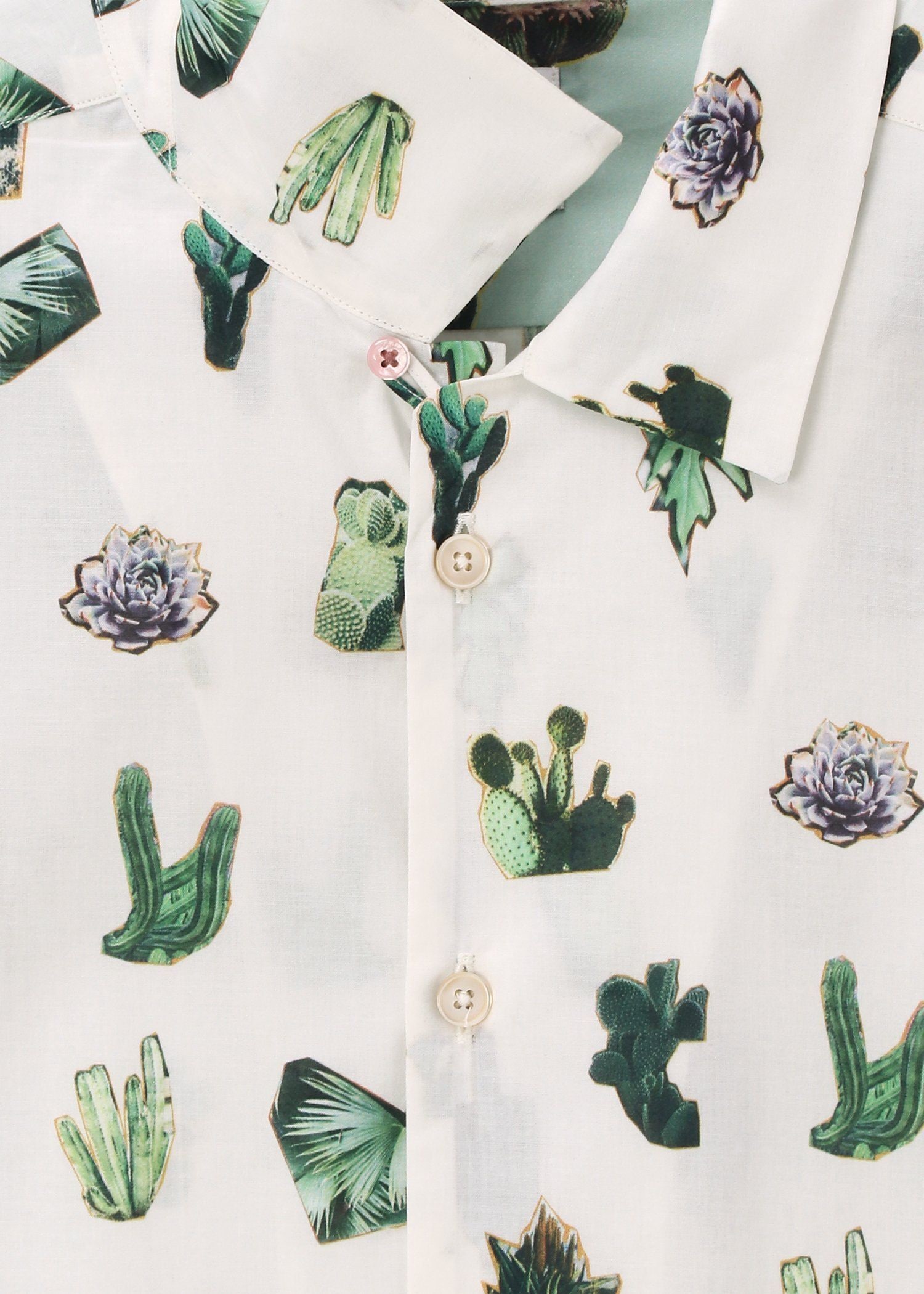 "Prickly Pear" オープンカラーシャツ