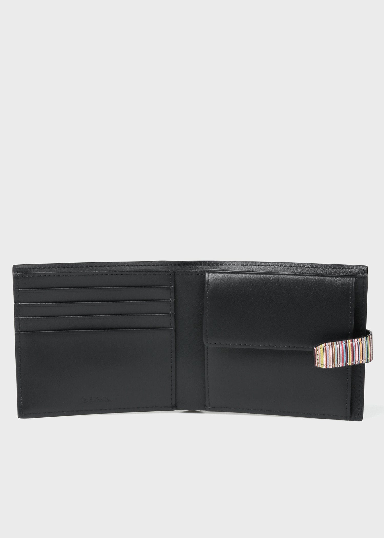 シグネチャーストライプタブ SS25 2つ折り財布