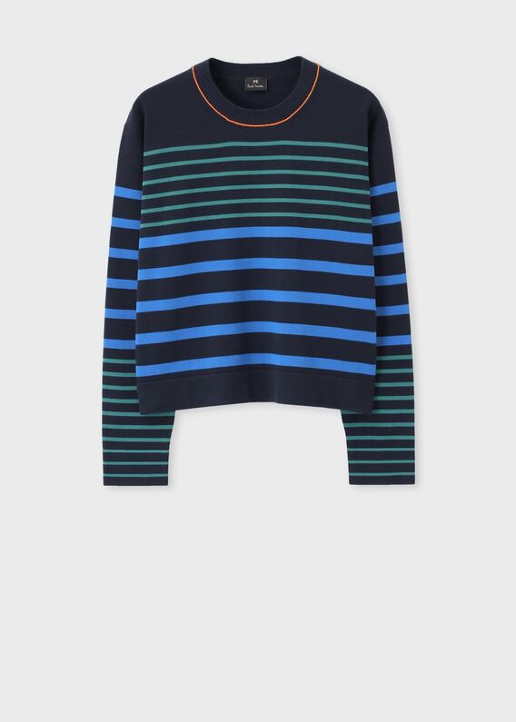 Paul Smith - ポールスミス 日本製 長袖 ニット M パープル Paul