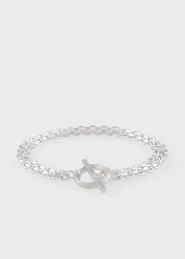 "Cropped Logo" マンテル チェーンブレスレット
