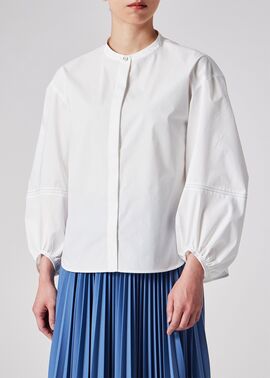 くらしを楽しむアイテム ウィメンズ スタンドカラー シャツ ｜ポール・スミス トップス
