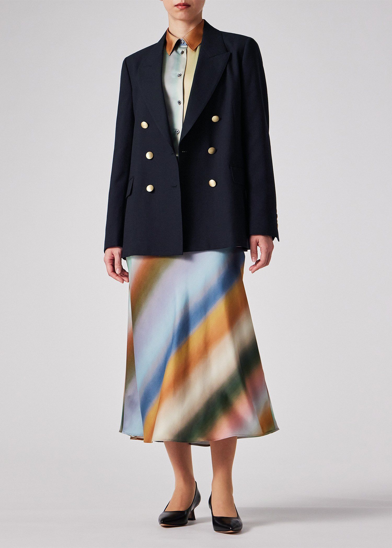 定価約10万 新品同様 Paul Smith 6Bダブルプレスト ジャケット L - メルカリ