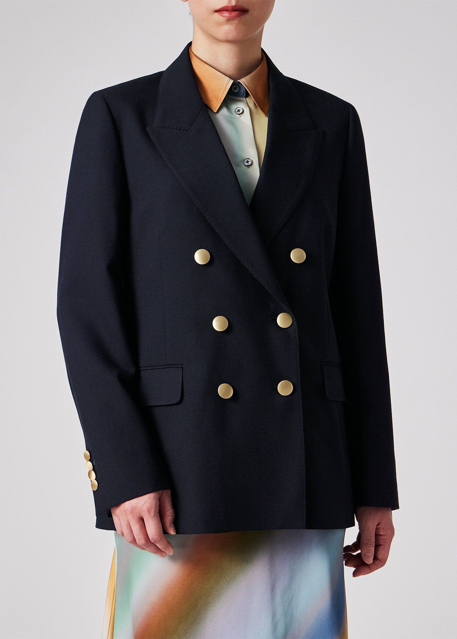 定価約10万 新品同様 Paul Smith 6Bダブルプレスト ジャケット L - メルカリ