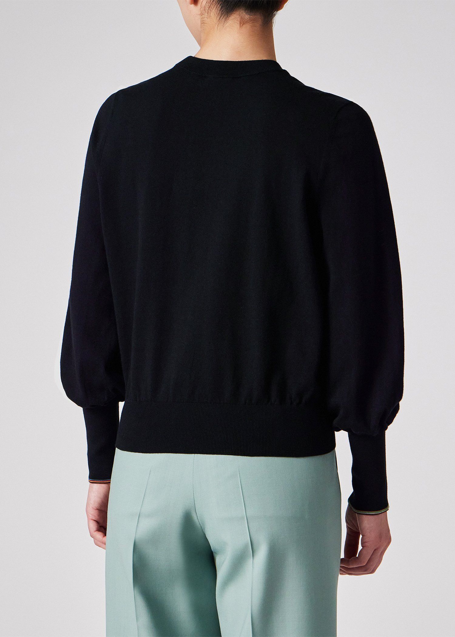 ウィメンズ "Signature Stripe" アイレット ニット