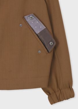 ウールホップサック コンバーチブルブルゾン ｜ポール・スミス