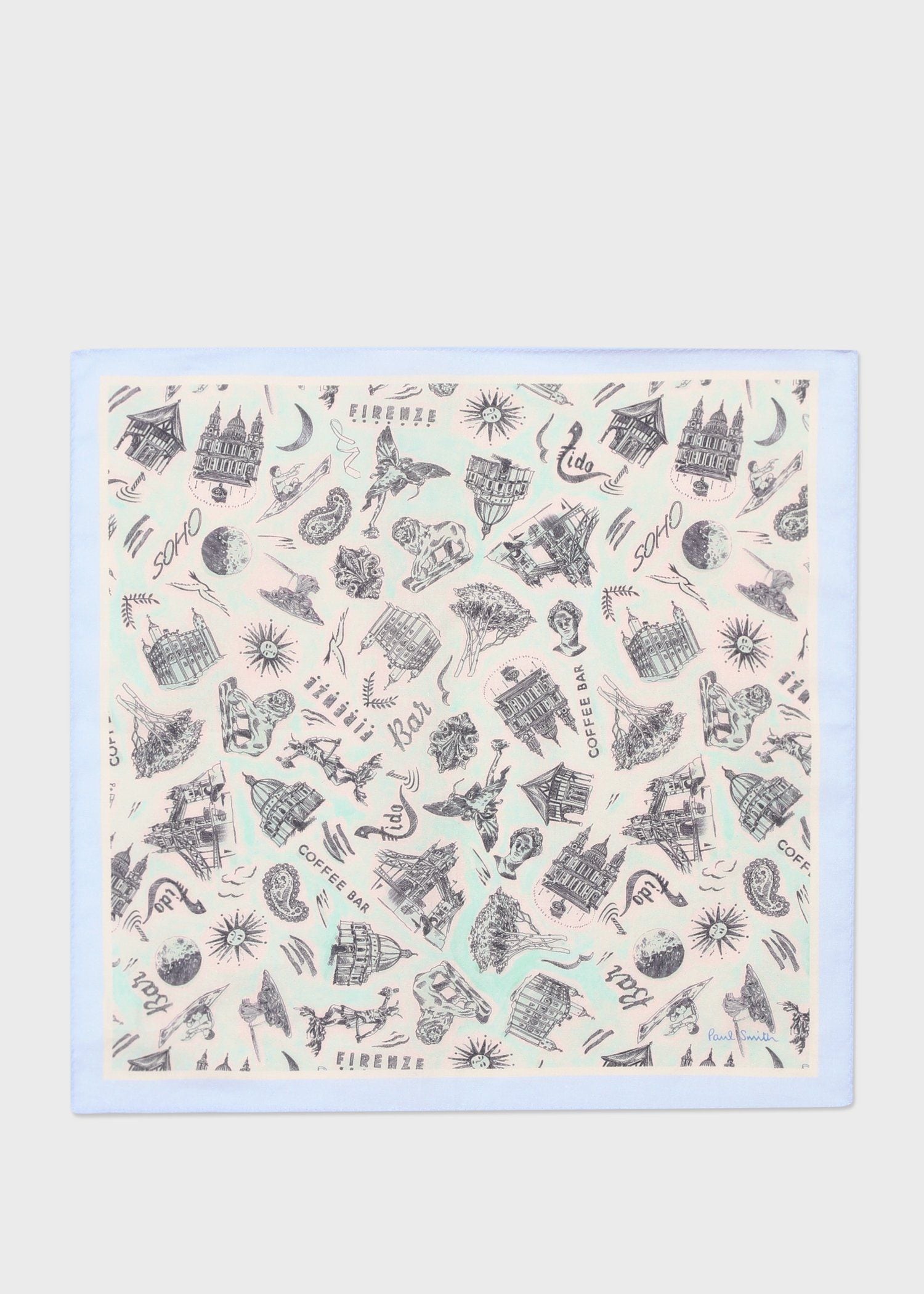 "Souvenir" ポケットチーフ