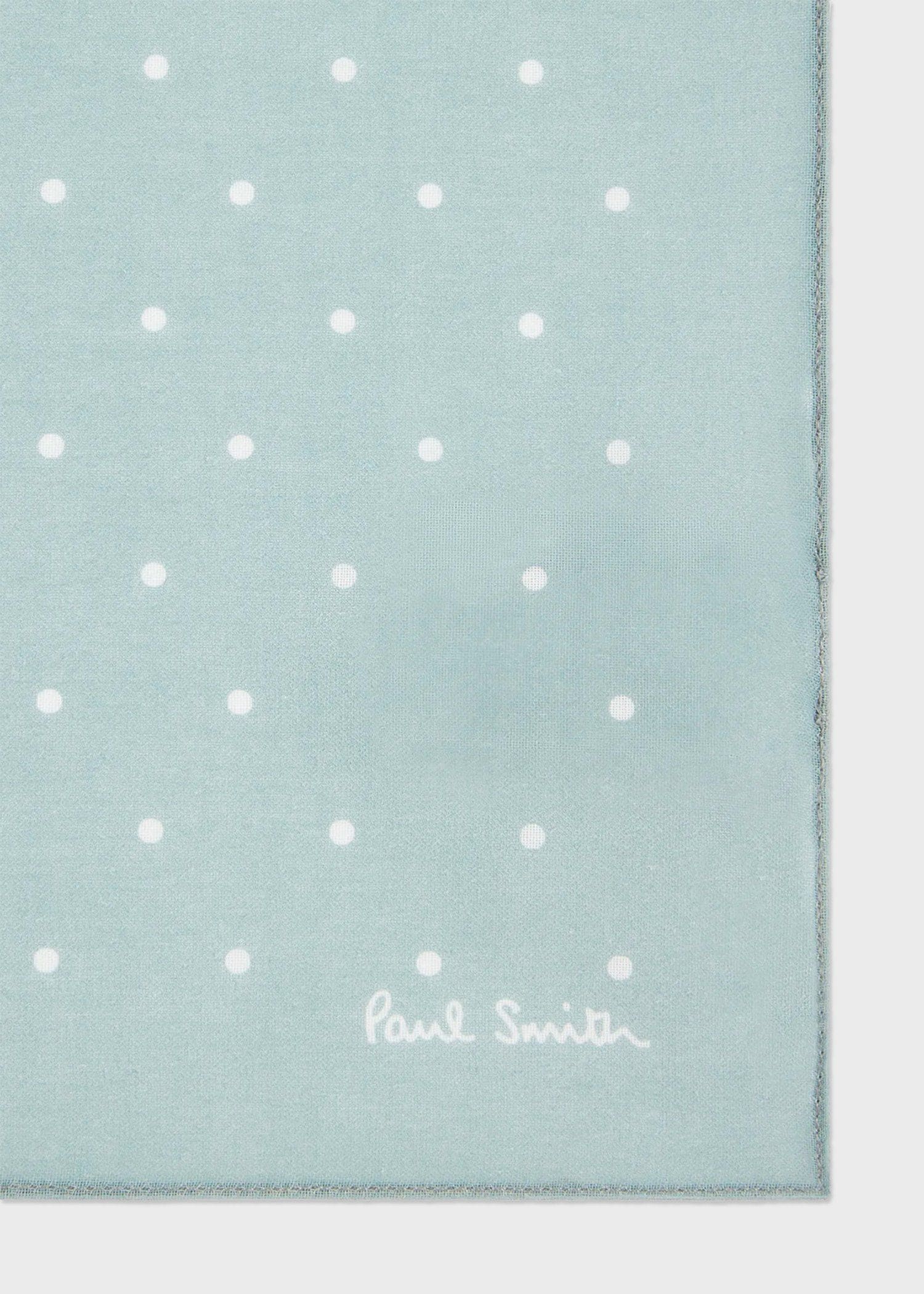 ポルカドット ポケットチーフ