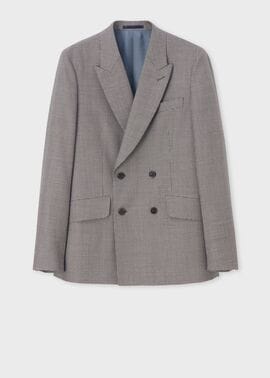 レディースPaul Smith ダブルジャケット チェック柄 PaulSmith ポールスミス グレンチェック ダブル テーラード