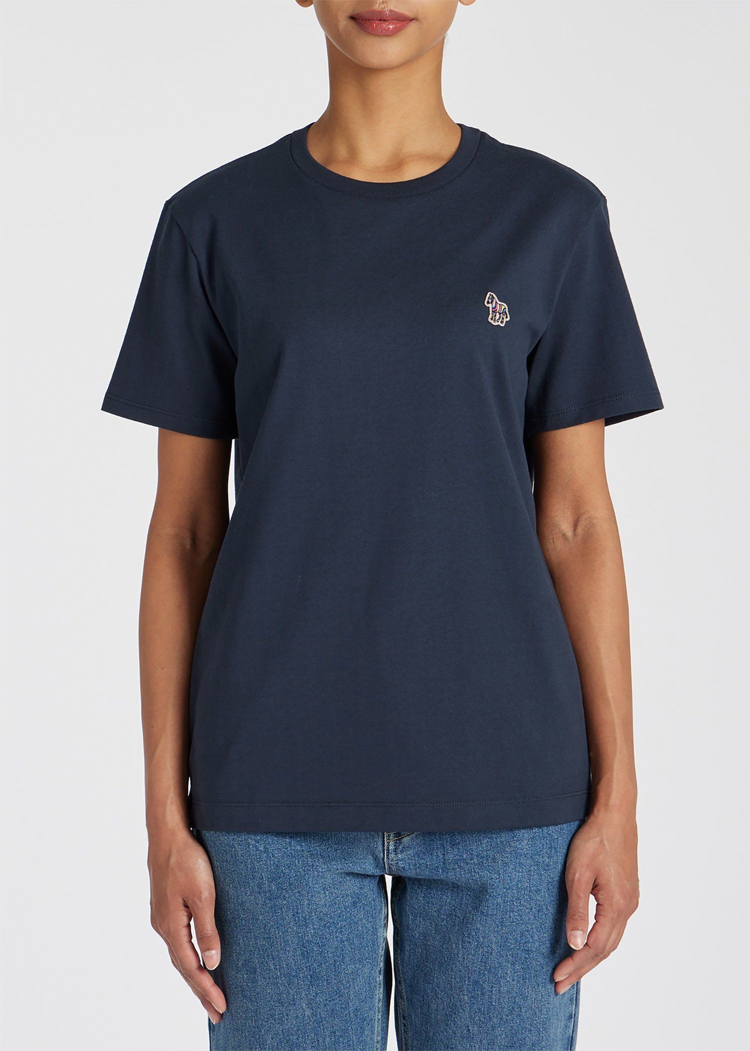 ウィメンズ ゼブラワッペン 半袖Tシャツ