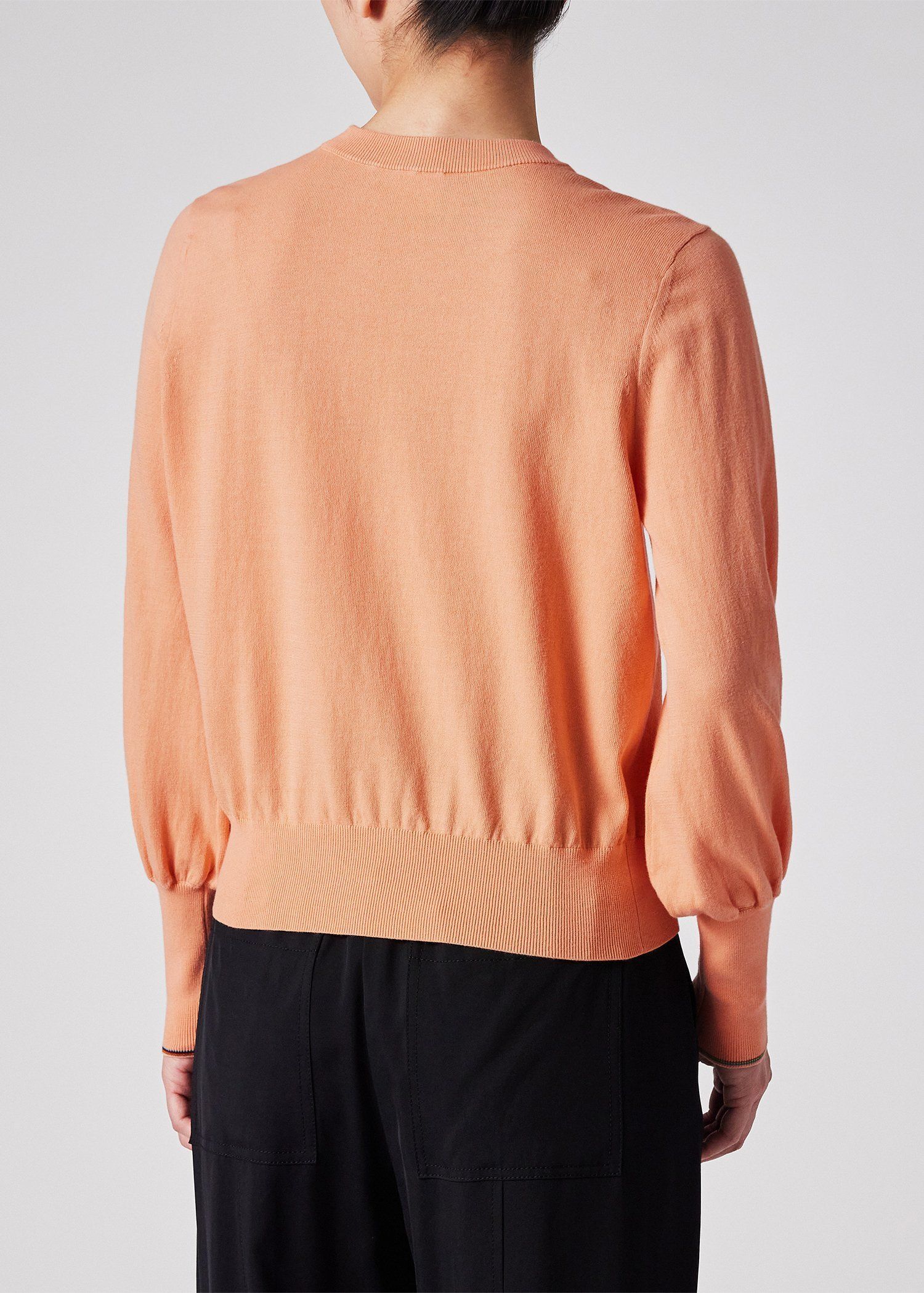 ウィメンズ "Signature Stripe" アイレット ニット