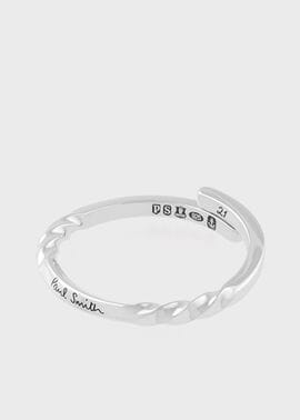 【Paul Smith】ポールスミス \"Twisted Wire\" オープンリング Twisted Wire