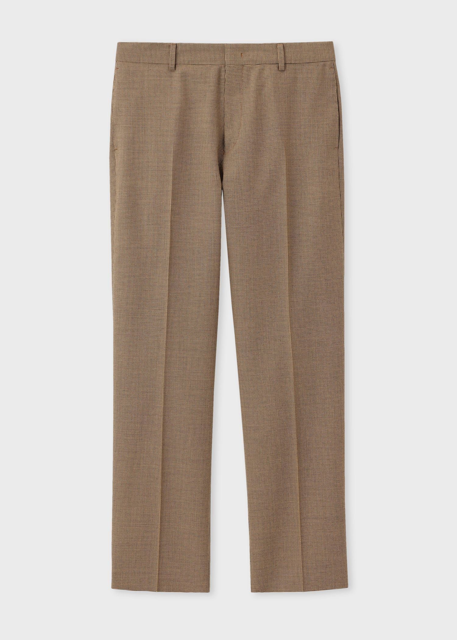 クラシックハウンドトゥース トラウザーズ