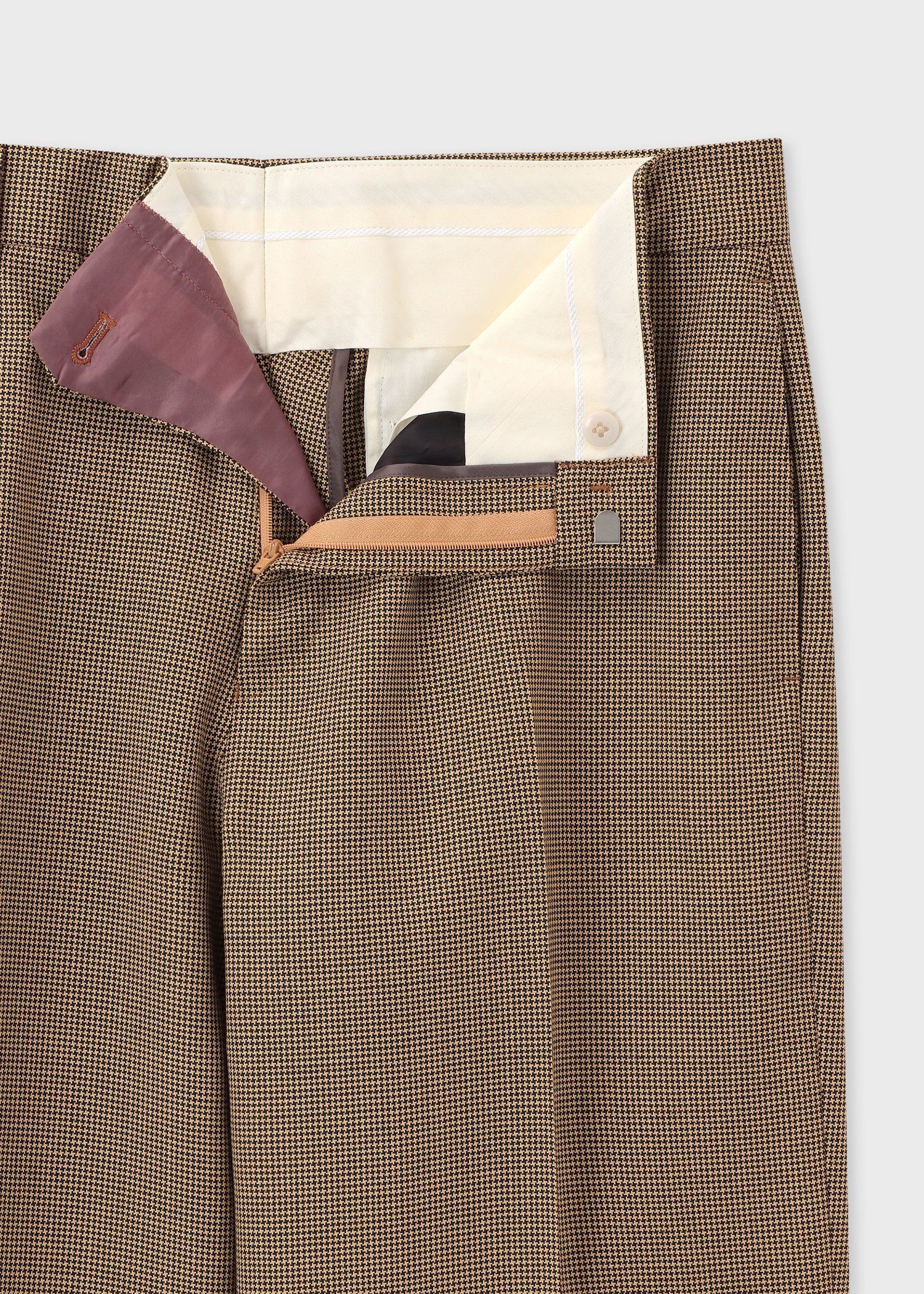 クラシックハウンドトゥース トラウザーズ