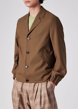 ウールホップサック コンバーチブルブルゾン ｜ポール・スミス