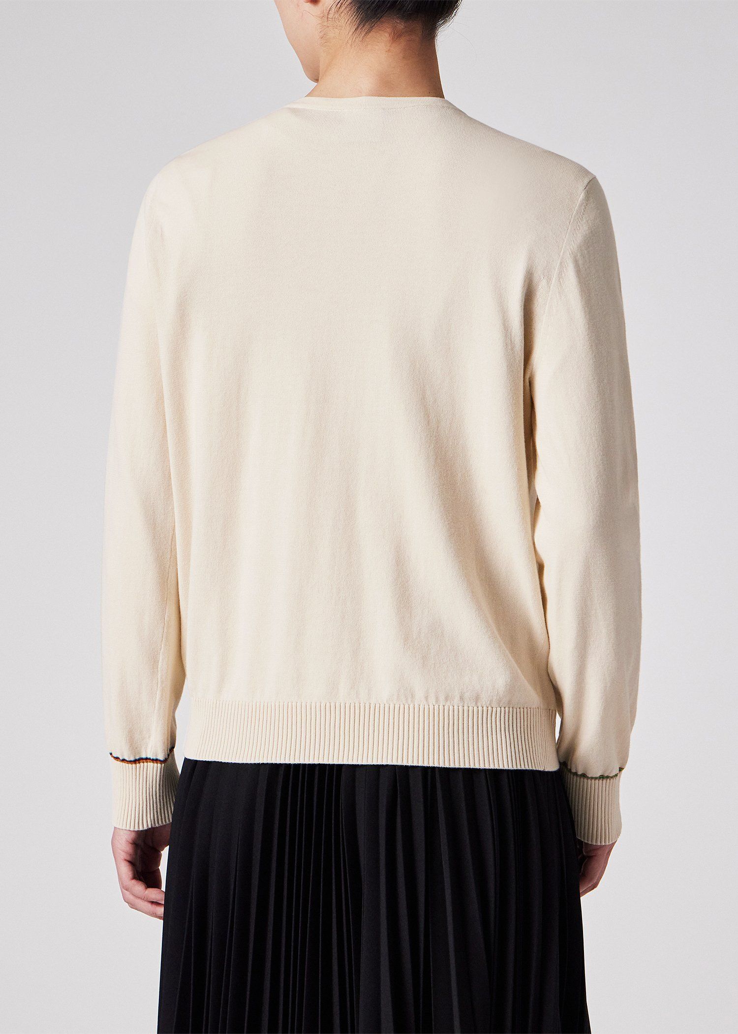 ウィメンズ "Signature Stripe" アイレット カーディガン
