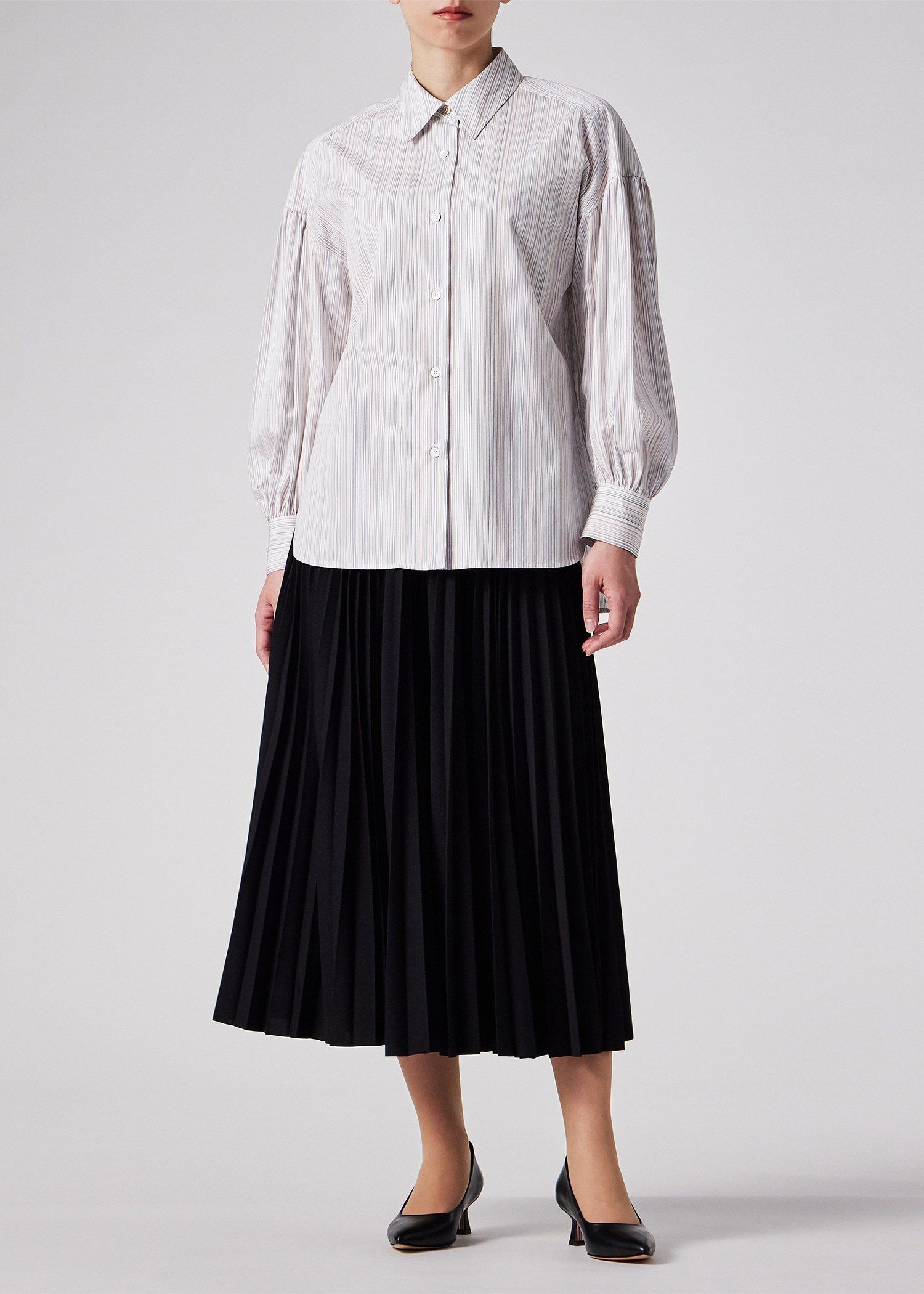 ウィメンズ "Signature Stripe" シャツ