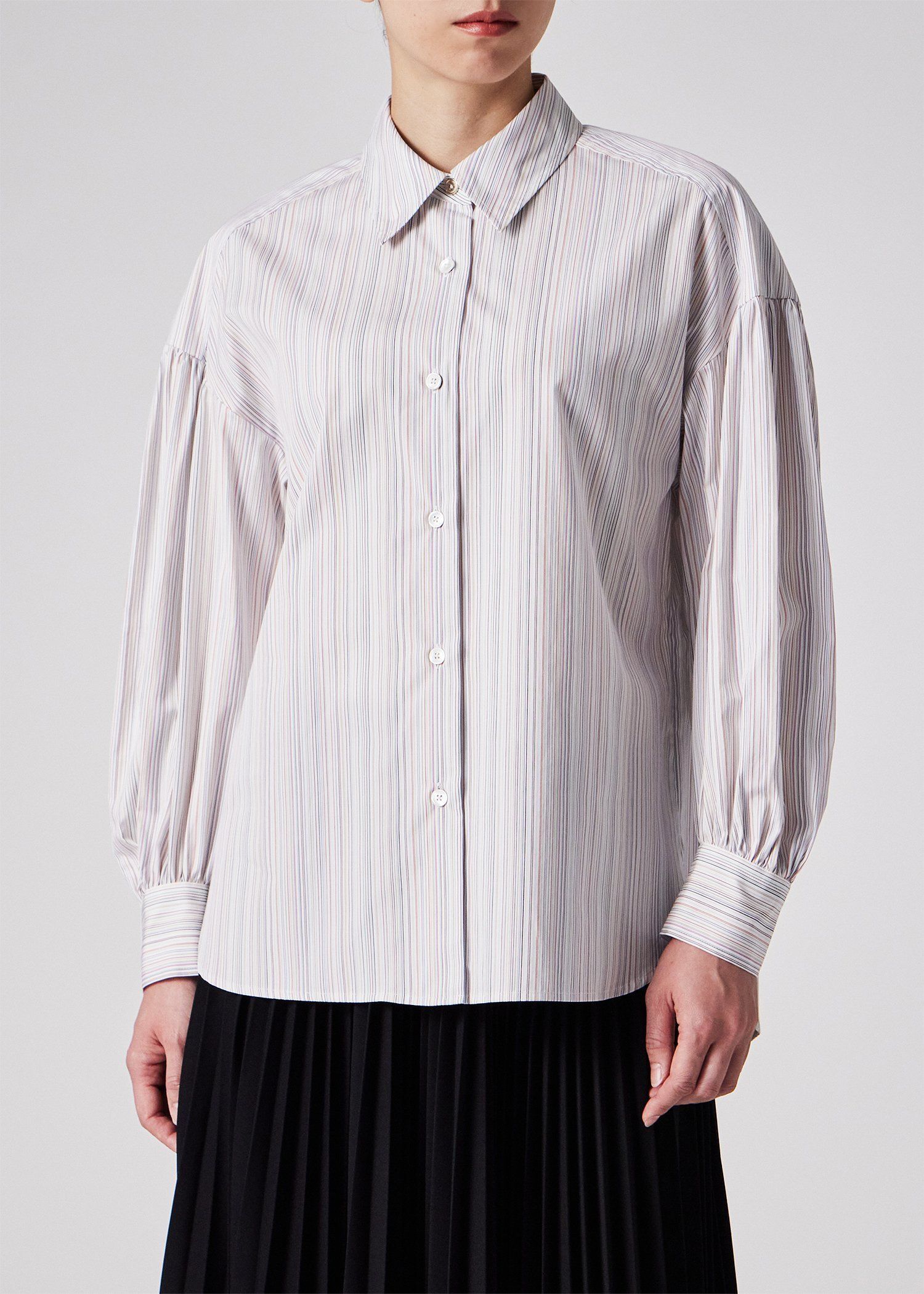ウィメンズ "Signature Stripe" シャツ