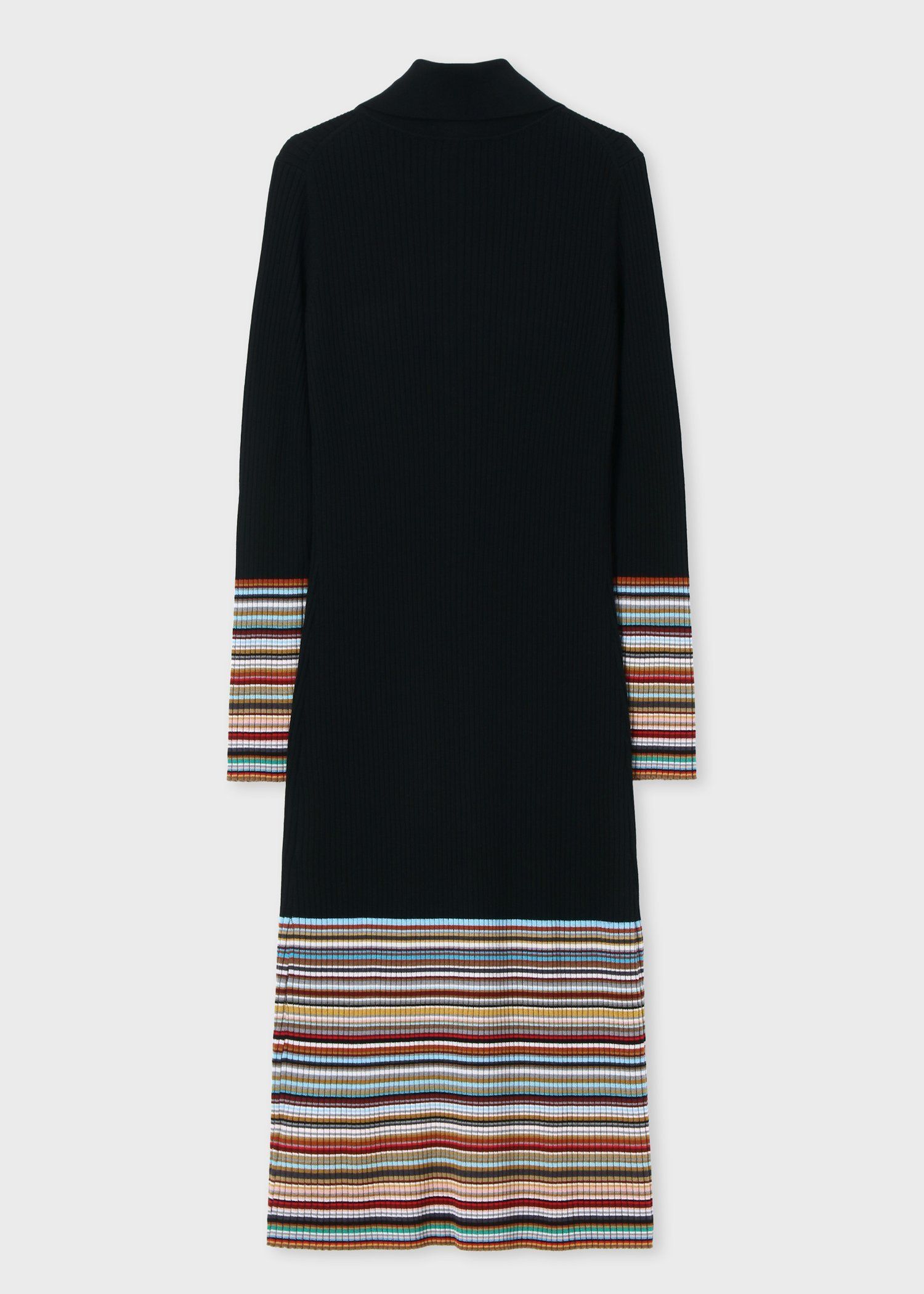 ウィメンズ "Signature Stripe" リブニット ワンピース