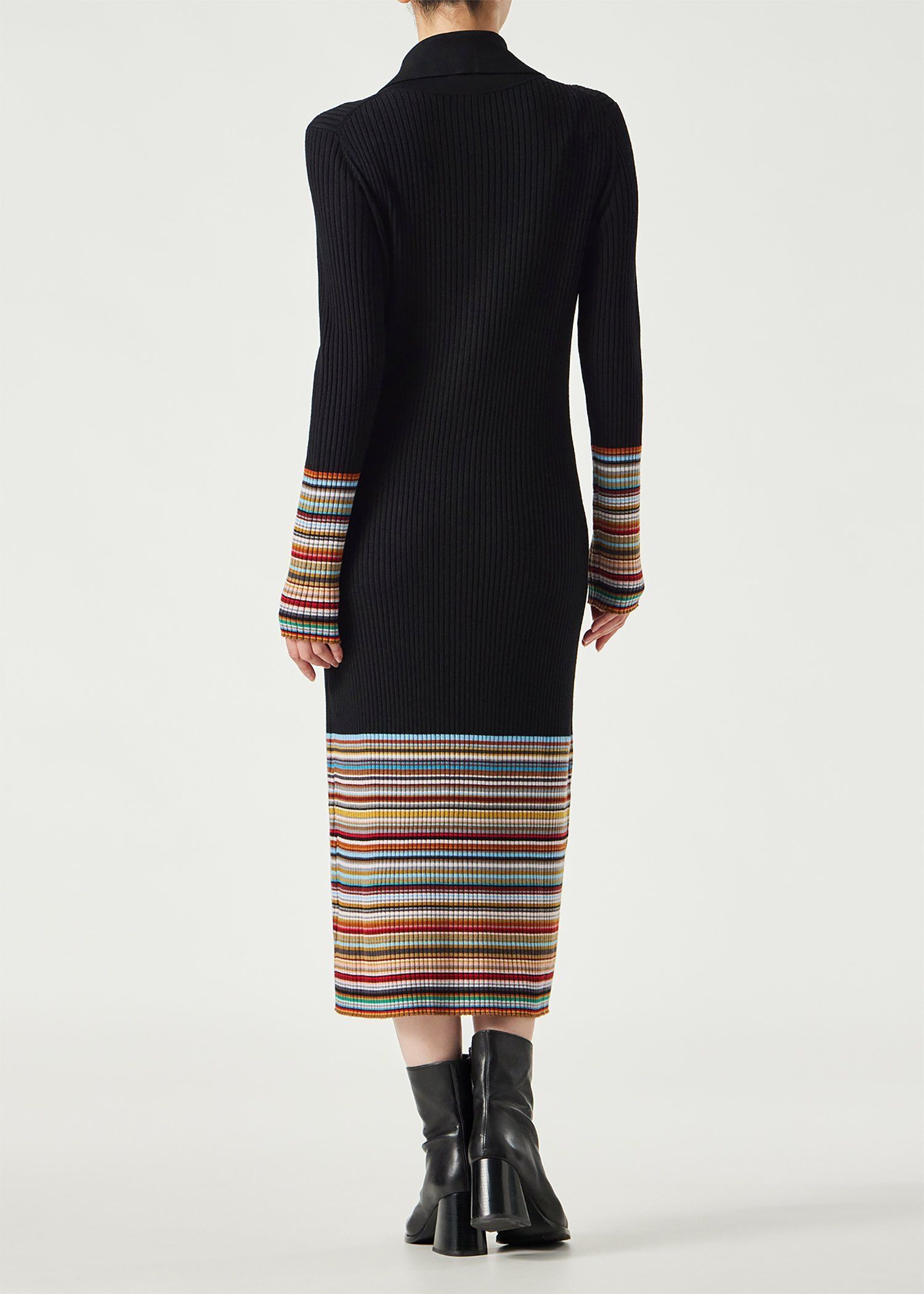 ウィメンズ "Signature Stripe" リブニット ワンピース