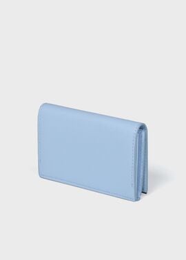 ブライトストライプトリム 名刺入れ（サックスブルー） ｜ポール・スミス