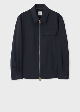 "Jersey look" ジップアップブルゾン