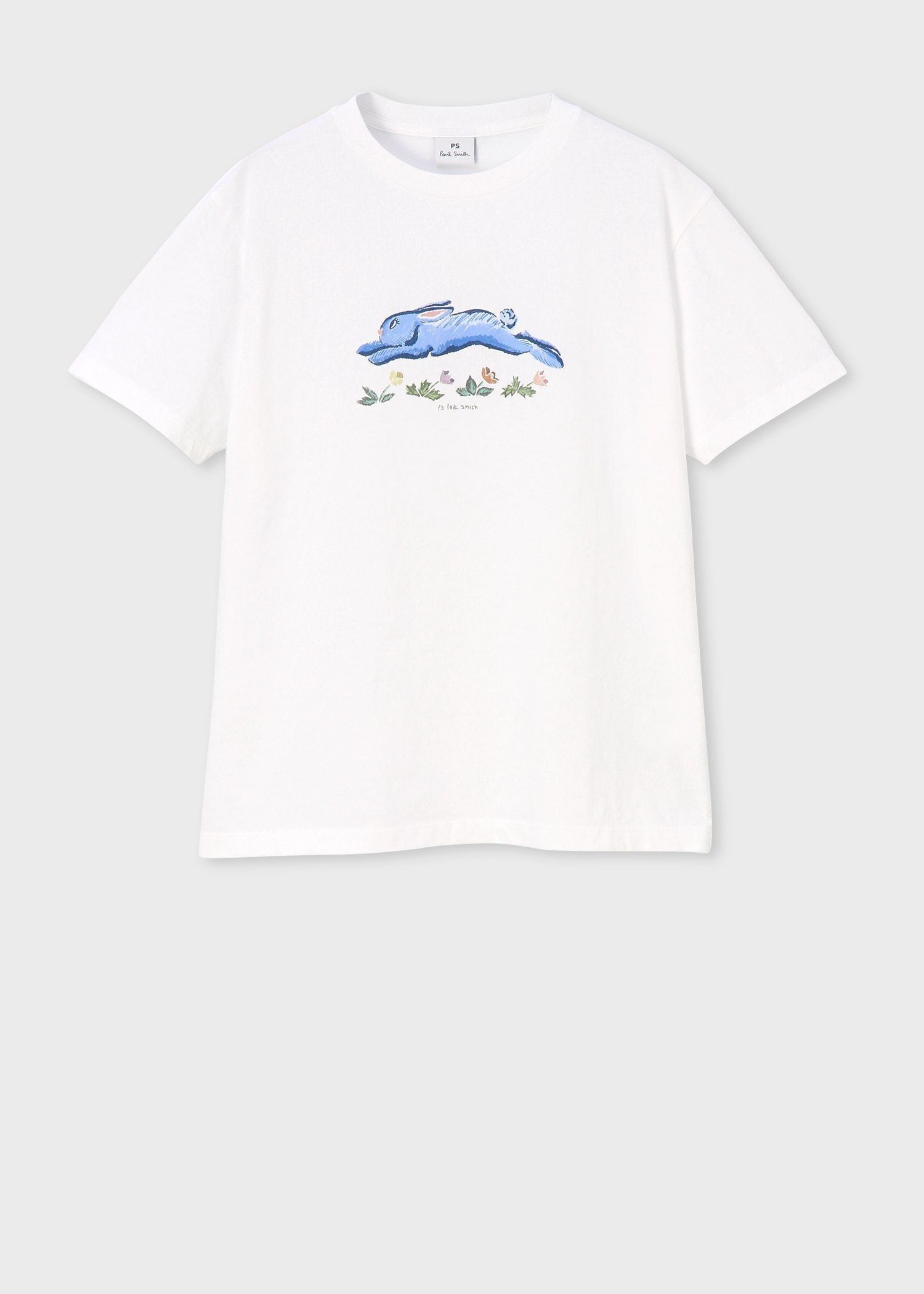 ウィメンズ ラビット スケッチ 半袖Tシャツ