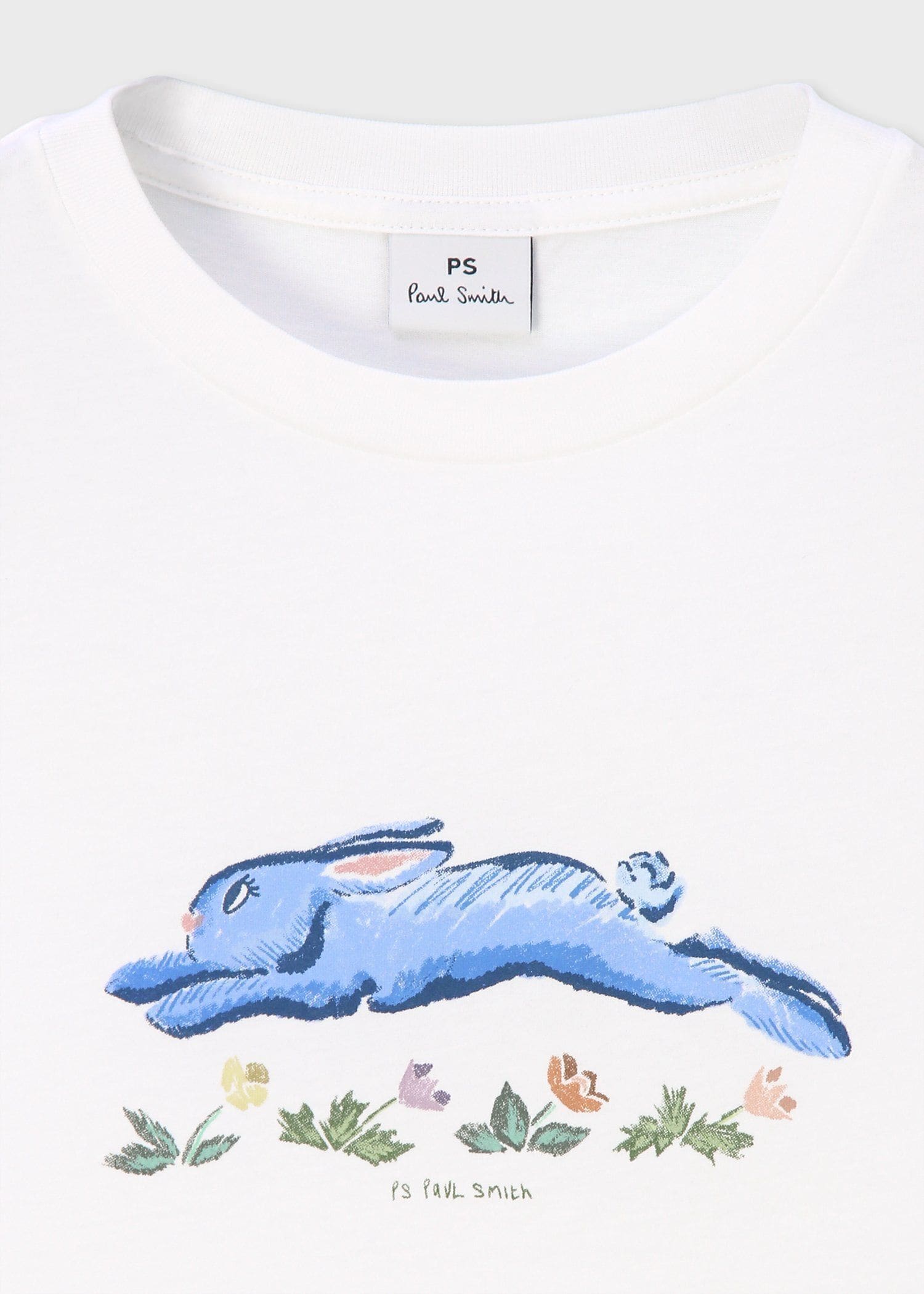 ウィメンズ ラビット スケッチ 半袖Tシャツ