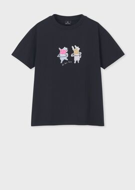 ウィメンズ "Hoola Cats" 半袖Tシャツ