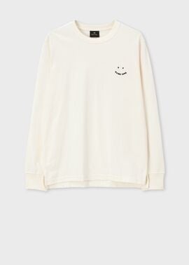 "Happy" 長袖カットソー