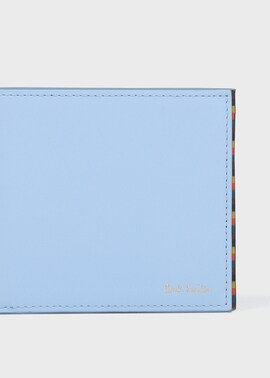 新品★ポールスミス★ブライトストライプトリムSS24２つ折り財布★サックスブルー 新品☆ポールスミス☆ブライトストライプトリムSS242つ折り財布