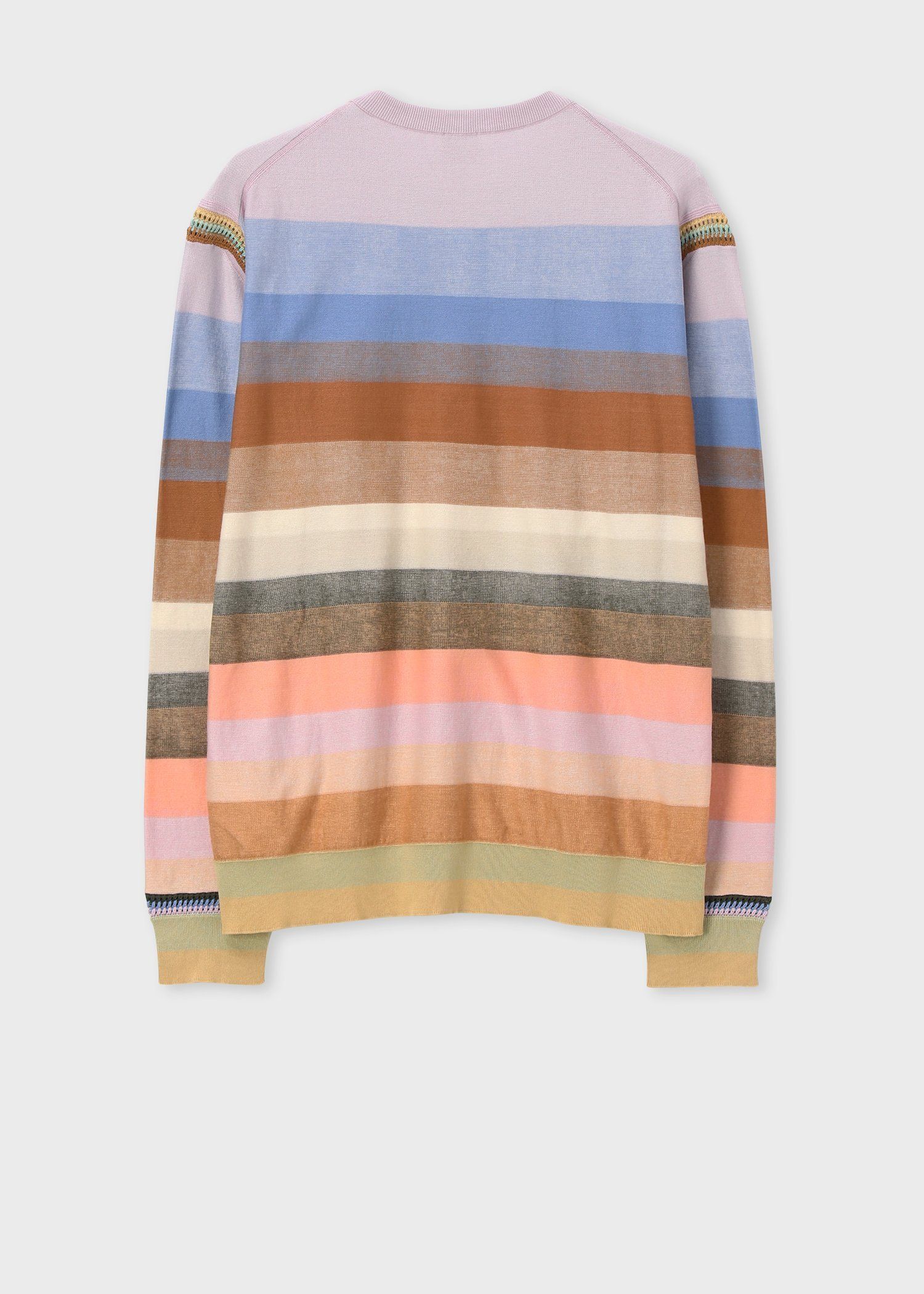 "Smith Stripe" クルーネックニット