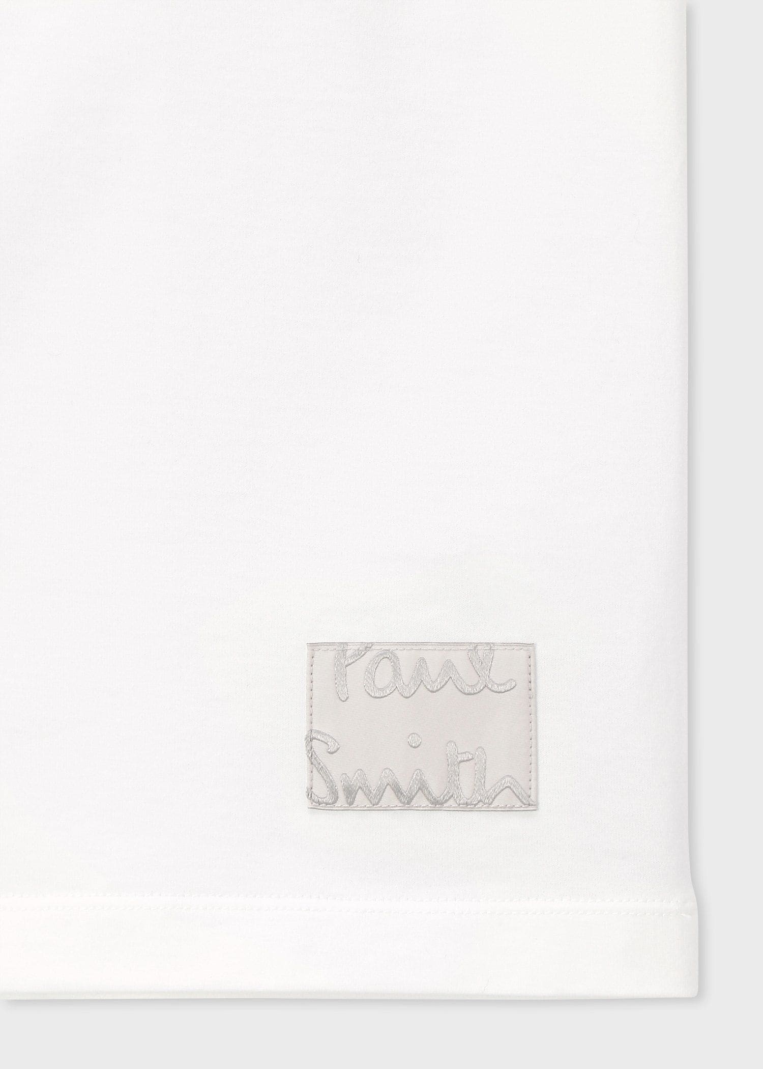 "Cropped logo" 半袖Tシャツ