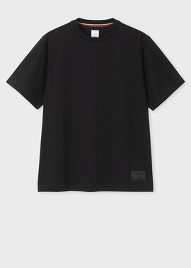 "Cropped logo" 半袖Tシャツ