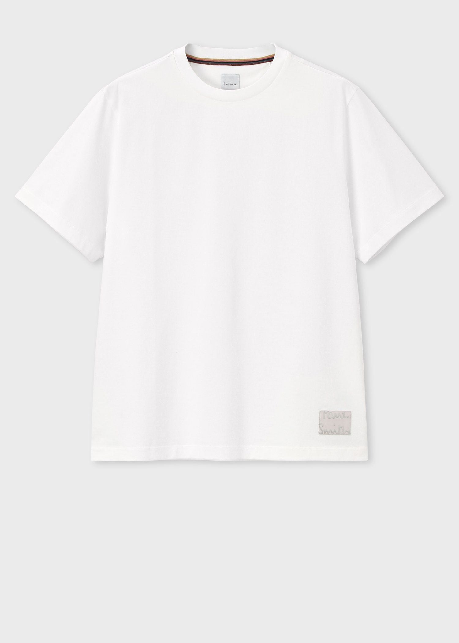"Cropped logo" 半袖Tシャツ