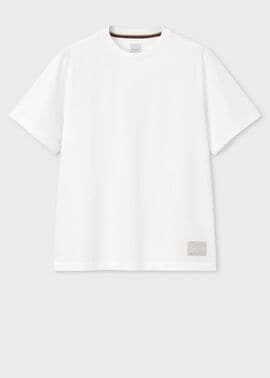 "Cropped logo" 半袖Tシャツ