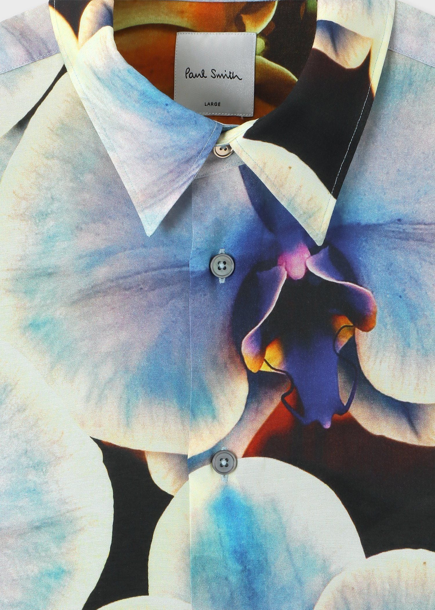 "Orchid" プリントシャツ