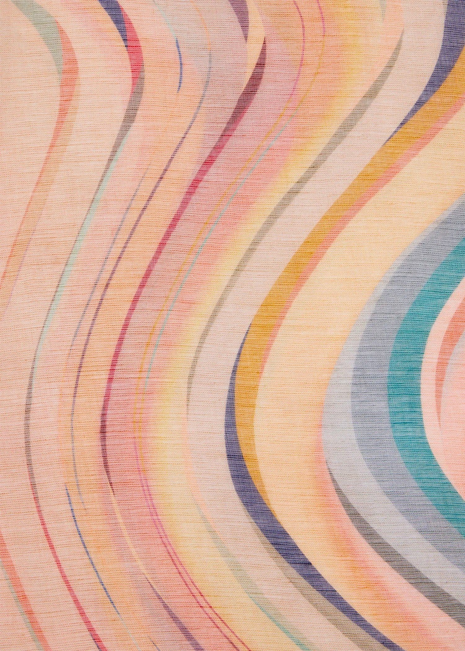 ウィメンズ リネンブレンド "Swirl" スカーフ