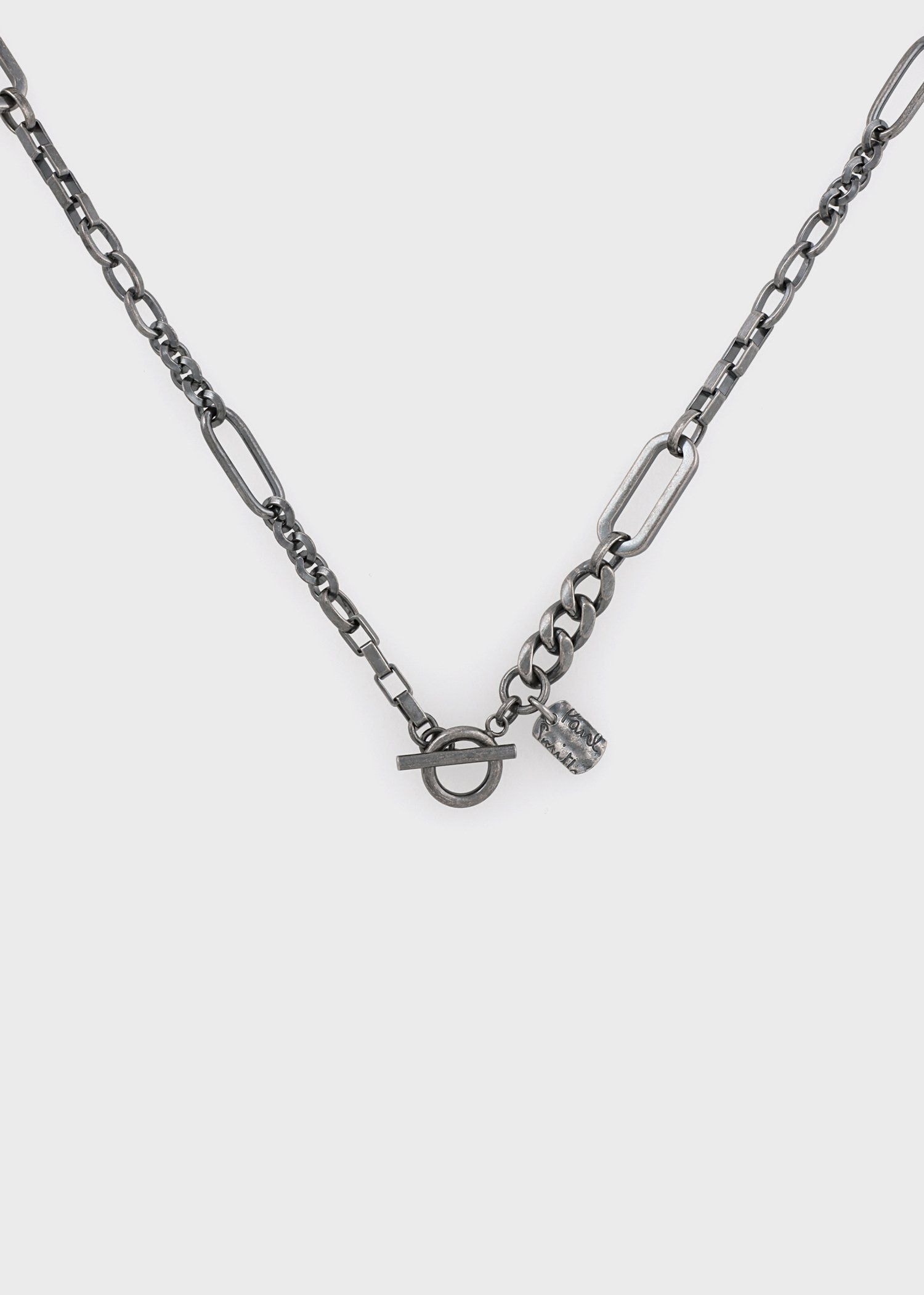 "Crazy Mixed Chain" マンテルネックレス