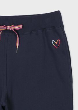 ウィメンズ スワールハート スウェットパンツ（ネイビー