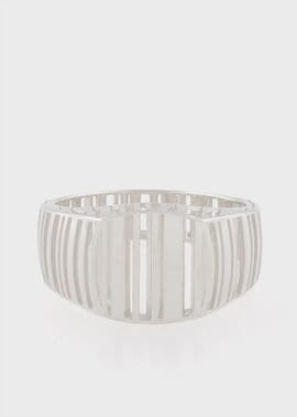 "3D Stripe" リング