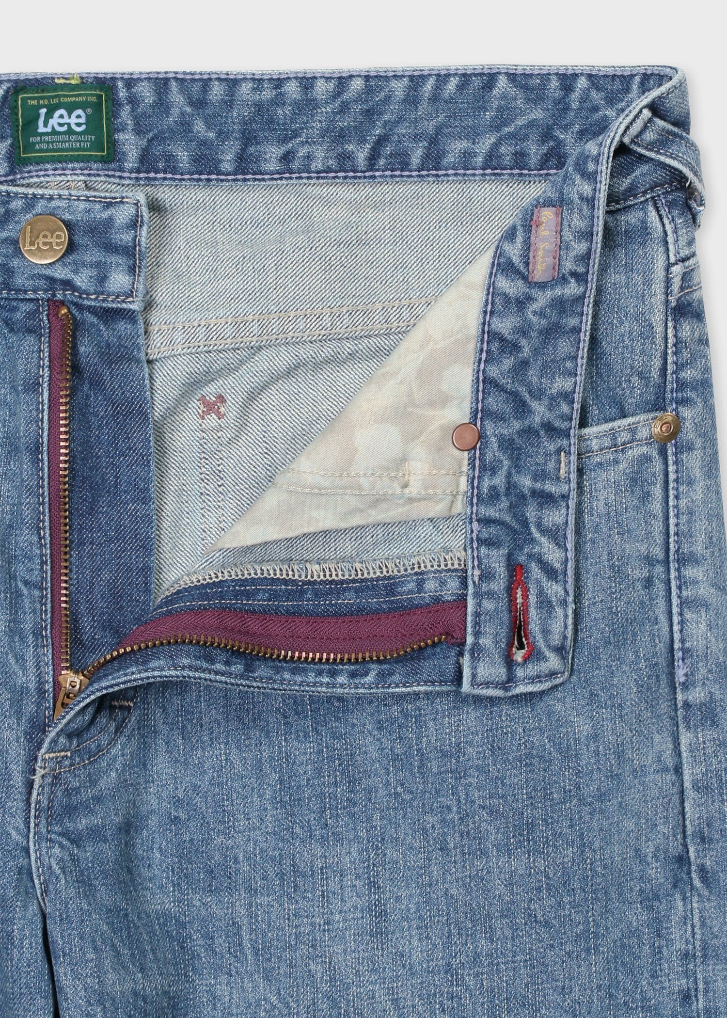 Paul Smith + Lee® 101-Z "SLIM RIDER 101" アンティークウォッシュ ジーンズ
