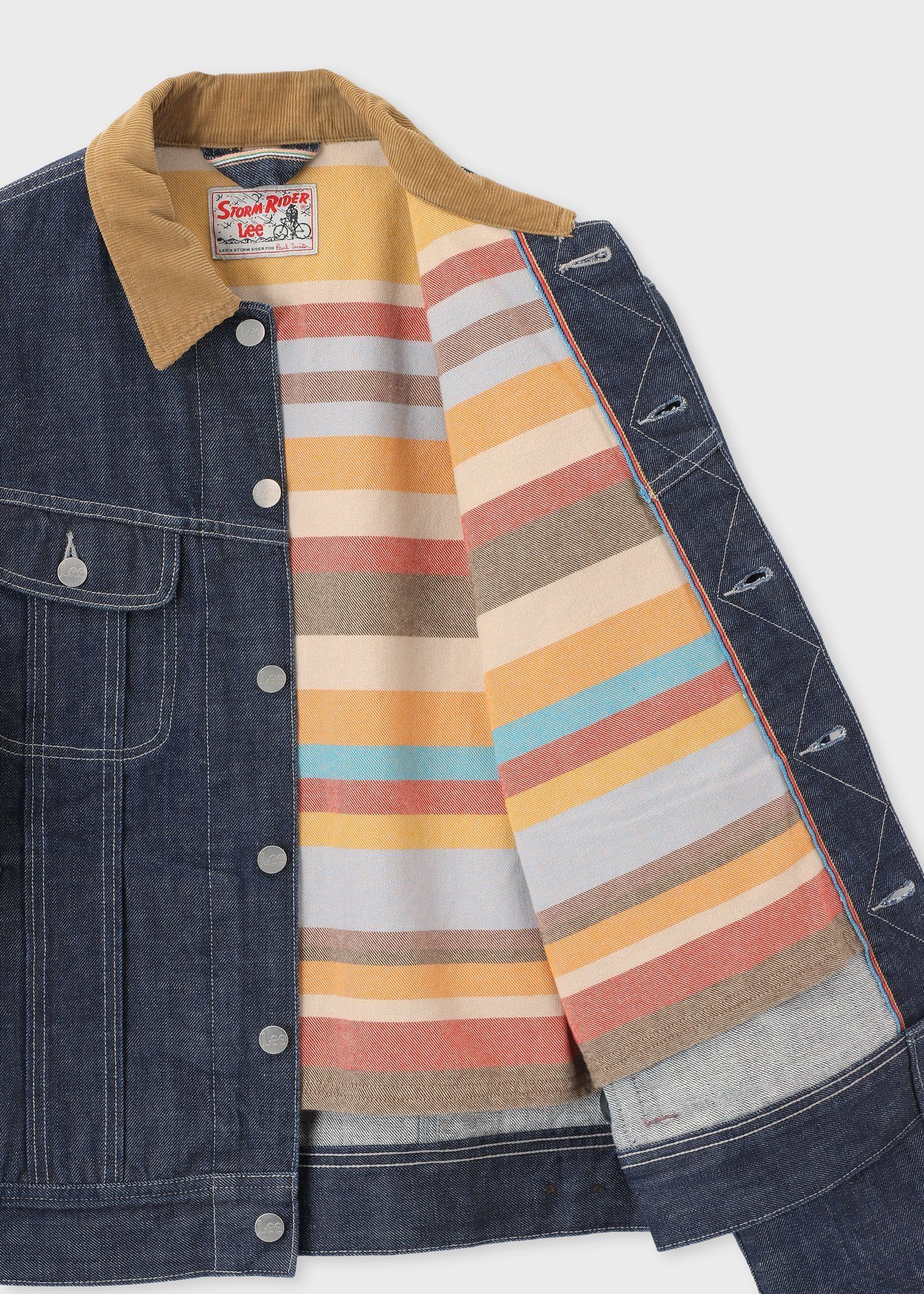 Paul Smith + Lee "STORM RIDER" インディゴ デニムジャケット