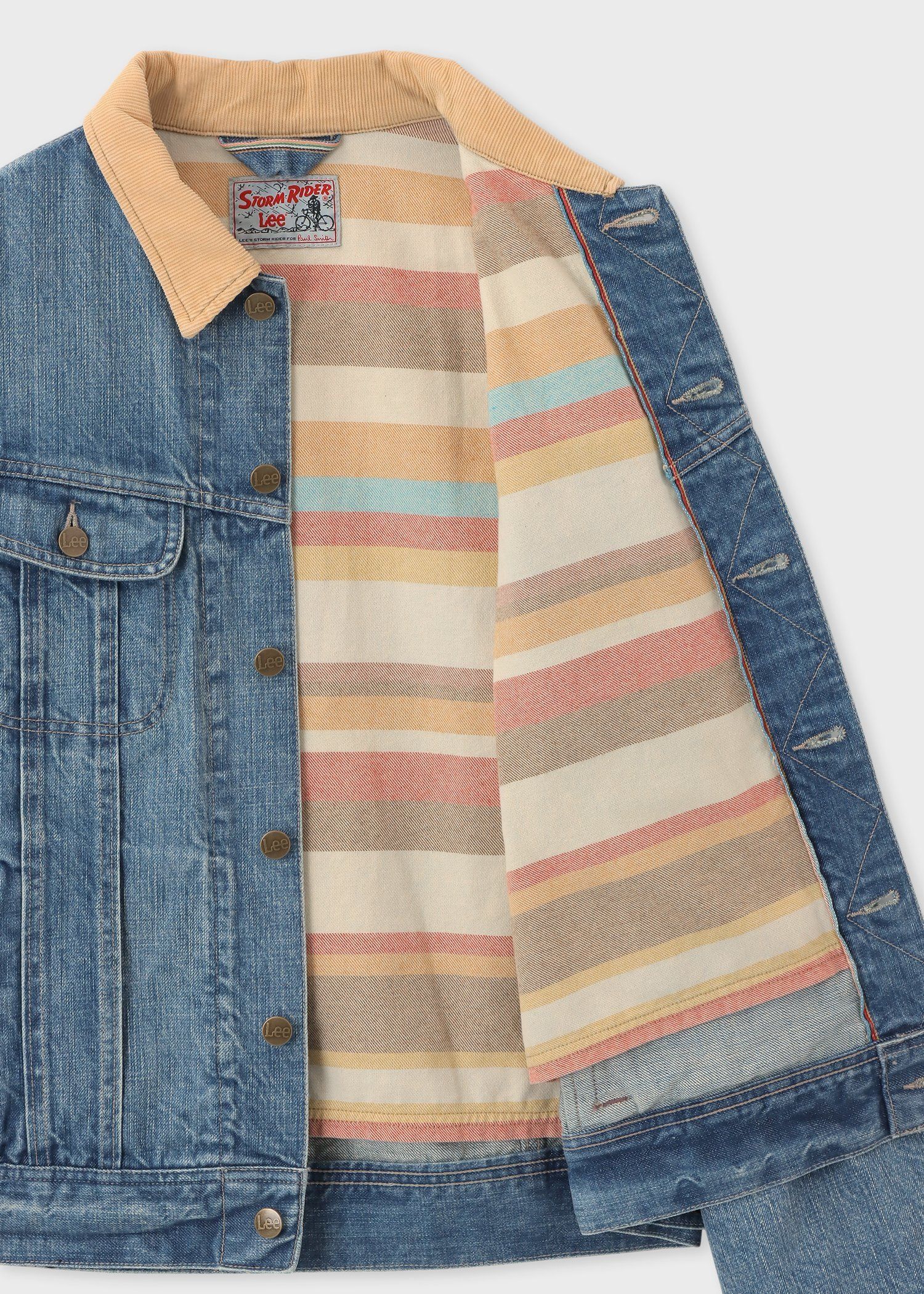Paul Smith + Lee "STORM RIDER" アンティークウォッシュ デニムジャケット