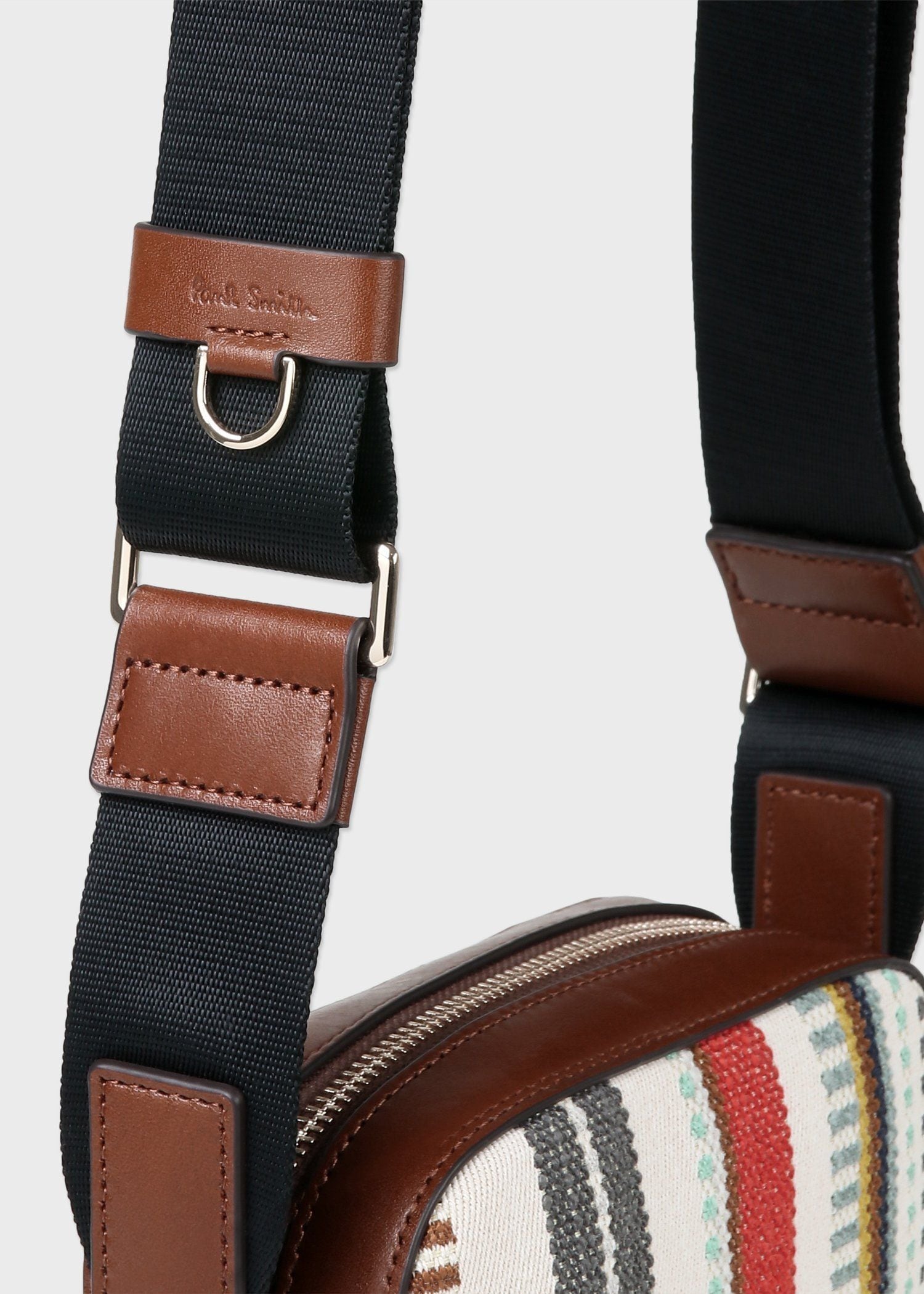 Paul Smith + Maharam "Metered Stripe" ショルダーバッグ